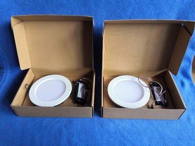 2 X LED Einbaulechte Barthelme Thasos Nichia LED 3000K
