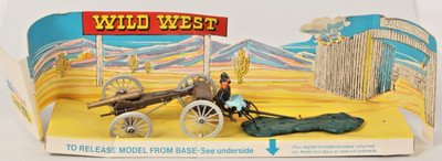 Britains - Set 7464 - Wild West Federal Gun Team & Limber (ohne Pferde) Maßstab 1:30
