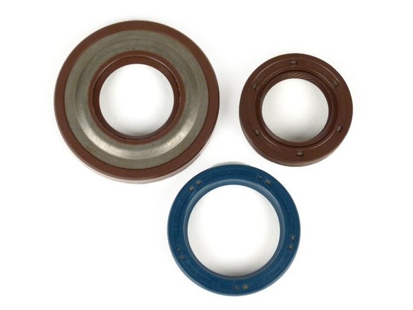 Wellendichtringsatz Motor -CORTECO FKM- Vespa PK50 Xl, PK50 XL2 - (Ø 20Mm Konus)-image