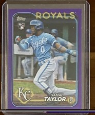 2024 Topps Series 1 - Samad Taylor #32 Purple Holofoil /799 (RC)