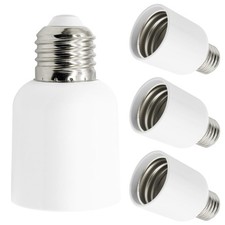 4 Pack E26 to E39 Adapter Converter, Medium Mogul Screw Bulb Socket, E26...