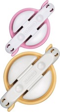 CLOVER CNC-215 Small Pom Maker 1-3/8in x 1-5/8in , 2/pkg,Wooden Pieces, White