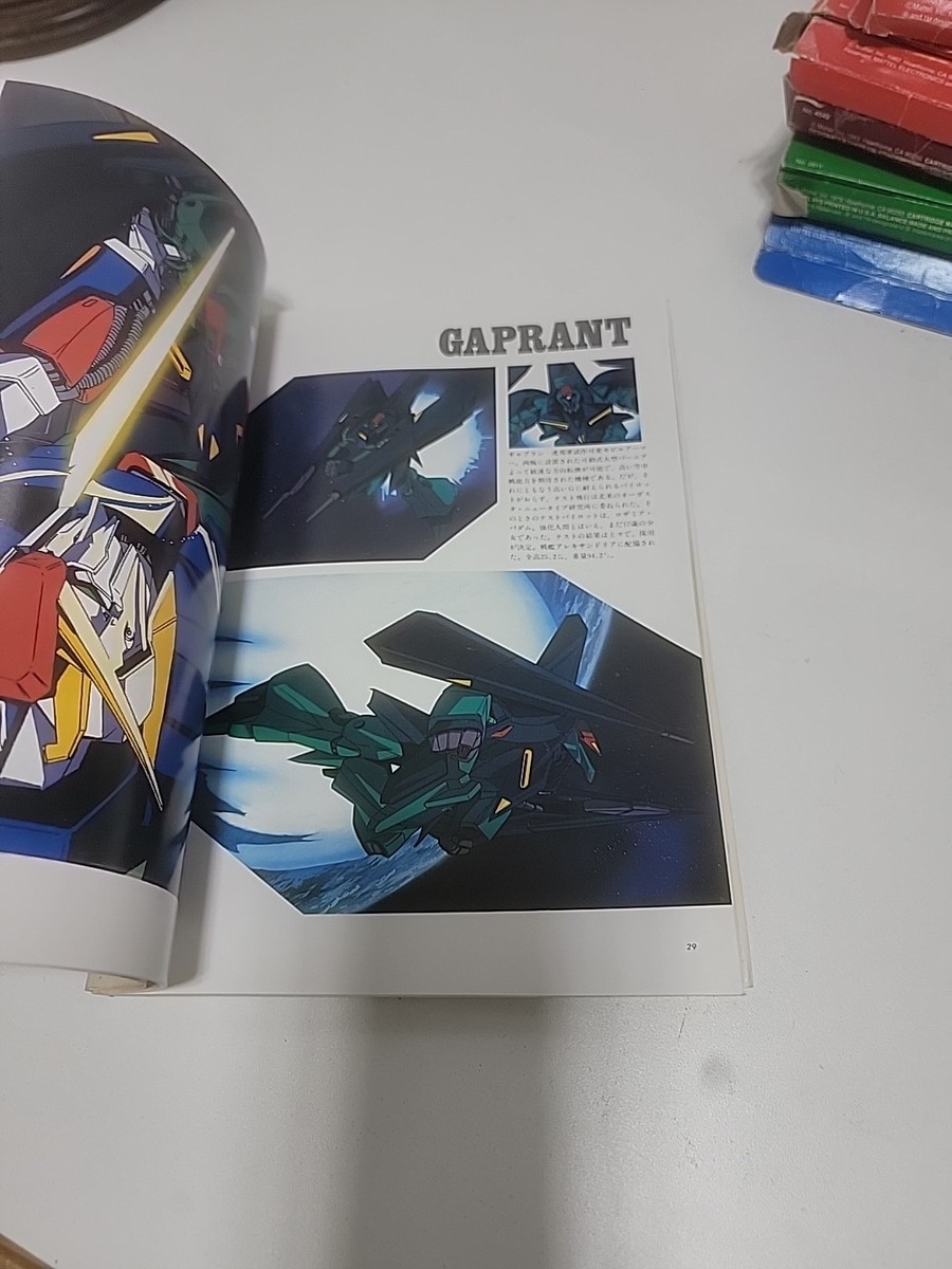 The Art of Z Mobile Suit Zeta Gundam Anime Book 1986 Tokuma Shoten