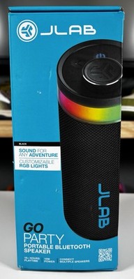 JLab Go Party Bluetooth Speaker 10 Watts Connect up to 100 together