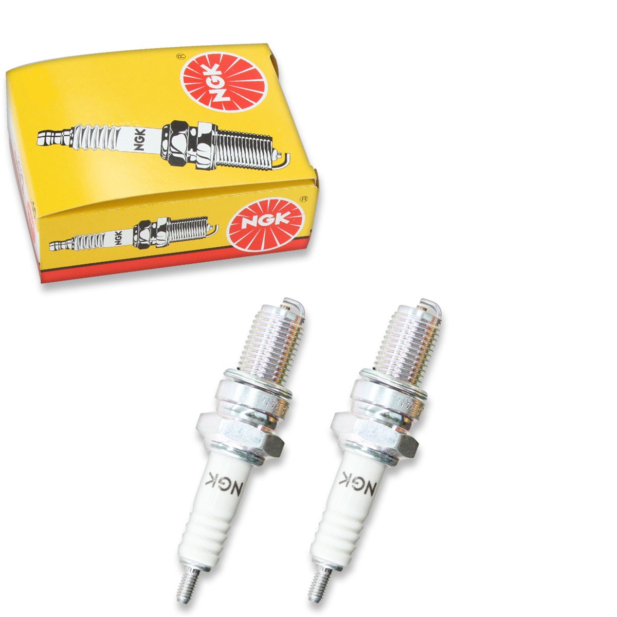 2 pc NGK 2120 D8EA Standard Spark Plugs for X4CS X24ES-U TY26724 S121XL lt