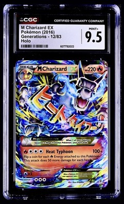 Pokémon 2016 M Charizard EX Holo Generations 12/83 Radiant Coll