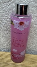 Body Earth Cherry Blossom Jasmine Pink Bathtub Bubble Bath 5.2 Oz 155ml