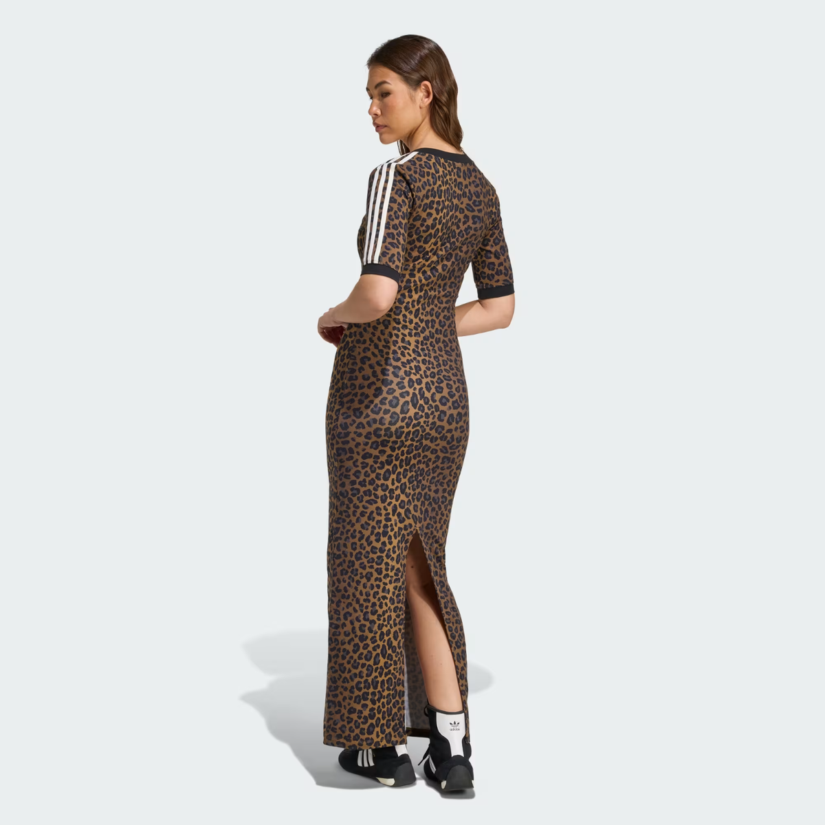 adidas Women's Originals Leopard V-Neck Maxi Dress JW2773 | eBay adidas Women's Originals Leopard V-Neck Maxi Dress JW2773 | eBay
