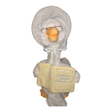 Cuddle Barn Mother Goose Animated Talking Musical Plush Toy 14  Nursery Rhymes