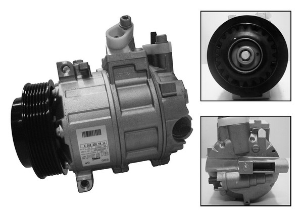 Valeo Klimakompressor (813137) FüR MERCEDES-BENZ Clc-Klasse C-Klasse CLK-image