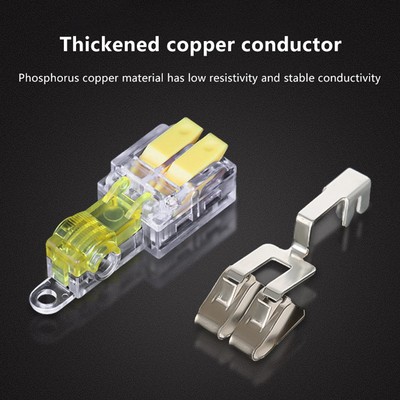 10stück T-Typ Strippen Kostenloser Verdrahtung Stecker Splice Junction Box Draht