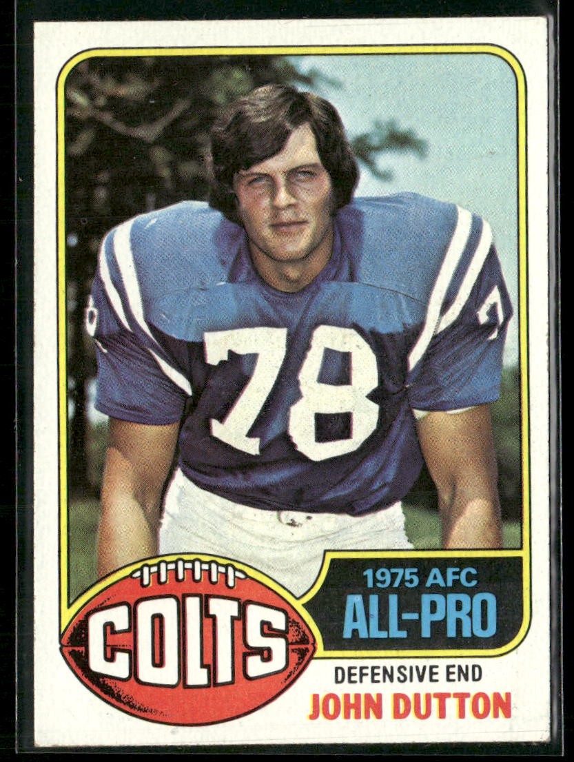 1976 Topps #130 John Dutton
