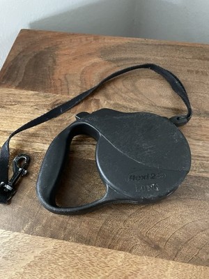 Flexi 2-8 Retractable 26ft Dog Leash Black Long