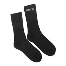 Zamp RU003003M; Racing Socks, Medium, Black, 1-Layer, SFI 3.3 Approved