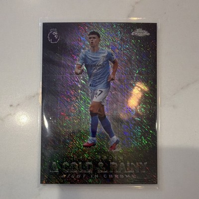 2026 Topps Chrome Phil Foden A Cold and Rainy Night in Chrome Case