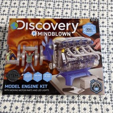Discovery #MINDBLOWN Model Engine Building Kit, DIY 4-Cylinder Combustion Eng...