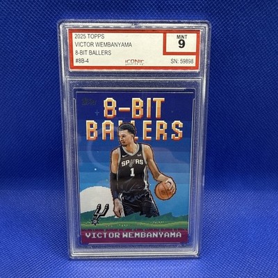 2025-26 Topps - 8-Bit Ballers Victor Wembanyama #8B-4 for sale