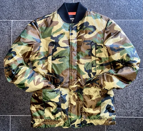 DSQUARED2 F W 2014 CAMOU 48 MILITARE COMBATTIMENTO PARKA CAPPOTTO MIMETICO MANTELLO cacciatore