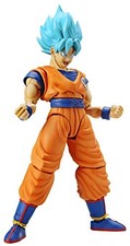 Figura Elevación Estándar Dragon Ball Super Saiyan Dios Goku Plástico Modelo Kit