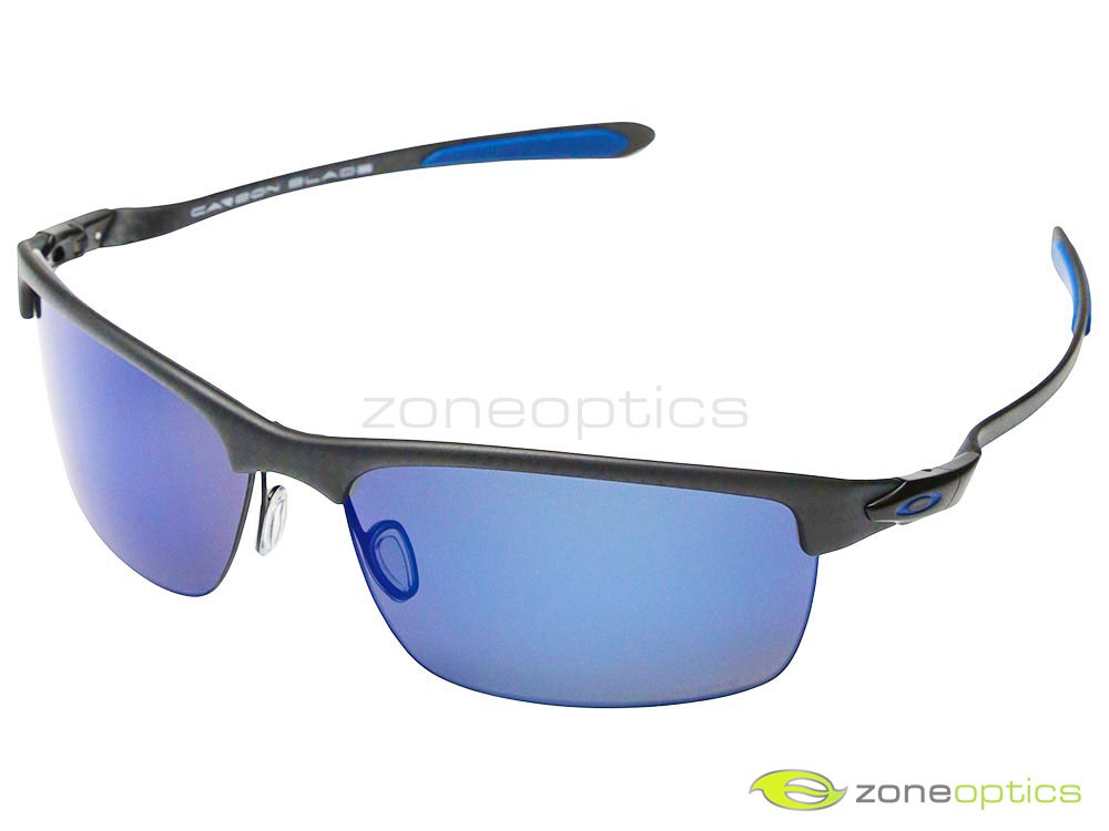 Oakley Carbon Blade Polarized Sunglasses OO9174-05 Matte Carbon
