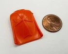 Playmobil Medieval Knights Vintage Orange Cape For Adult-Size Figure