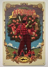 Dogfish Head Beer Sign - Aprihop Craft Brewed Ale - India Pale Ale