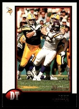 John Randle 1998 Bowman #101 Vikings NFL READ FREE SHIPPING AutographDen