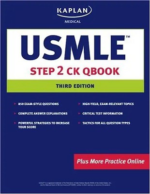 USMLE Step 2 CK Qbook (Kaplan USMLE Qbook) - Kaplan