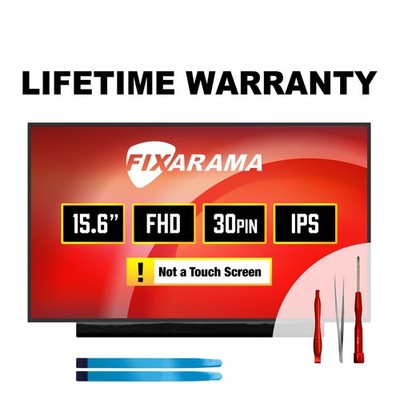 Sharp LQ156M1JW01 High Gamut 72% NTSC IPS LCD Screen + Tools GRADE A+ FIXARAMA