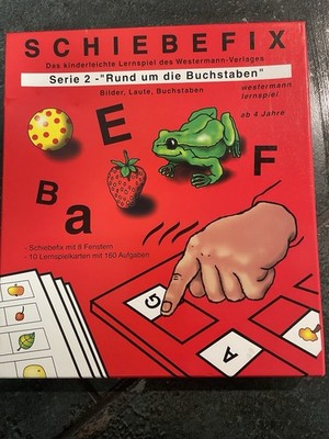 Schiebefix Lernspiel Rund um die Buchstaben Westermann