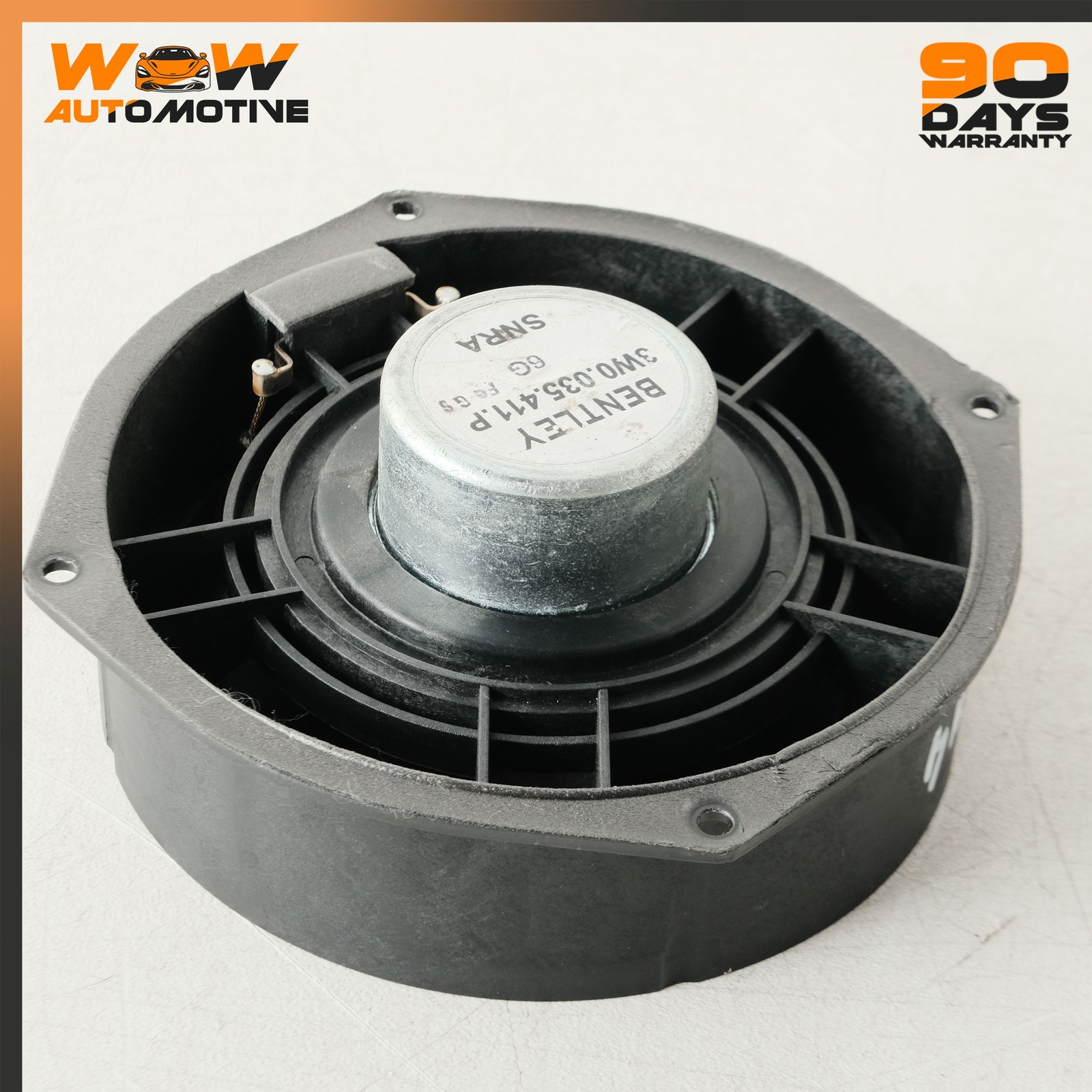 04-13 BENTLEY CONTINENTAL GTC FLYING SPUR LEFT RIGHT DOOR BASS LOUDSPEAKER OEM