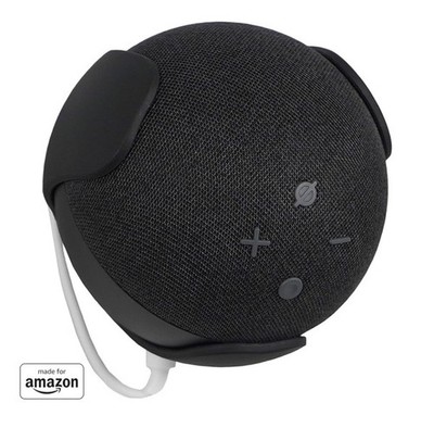 NIB ECHOGEAR Black Wall Mount For Amazon Echo Dot 4th Gen Model EGMA-EDM2-B2