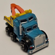 Micro Machines Kenworth Semi Tow Truck Cab with Hook "Al's Servica" #3 Rare