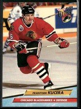 🏒 1992-93 Fleer Ultra  - Frantisek Kucera Blackhawks #277