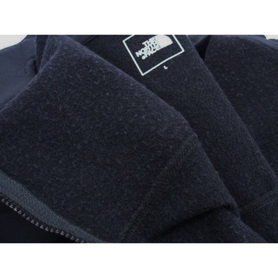 The North Face Np72003 Mcclure Wool Jacket Size L Nylon Black 
