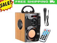 Heavy Bass Wireless Outdoor Speaker MP3 Player Line in Speakers for Home Party