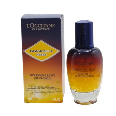 L'Occitane Oil Face Serum Immortelle Reset Overnight Oil-In-Serum 50ml