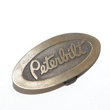 Vintage Peterbilt Truck Company Advertising Lewis Belt Buckle Co. Trucking 1974