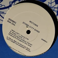 STONE CITY BAND -BAD LADY 12" VG+ DISCO FUNK 80's 1983 VINYL RECORD