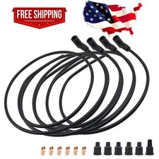 Fits Ford 2N 9N 8N Tractor Front Mount Copper Core Spark Plug Wire Set 9N12259B