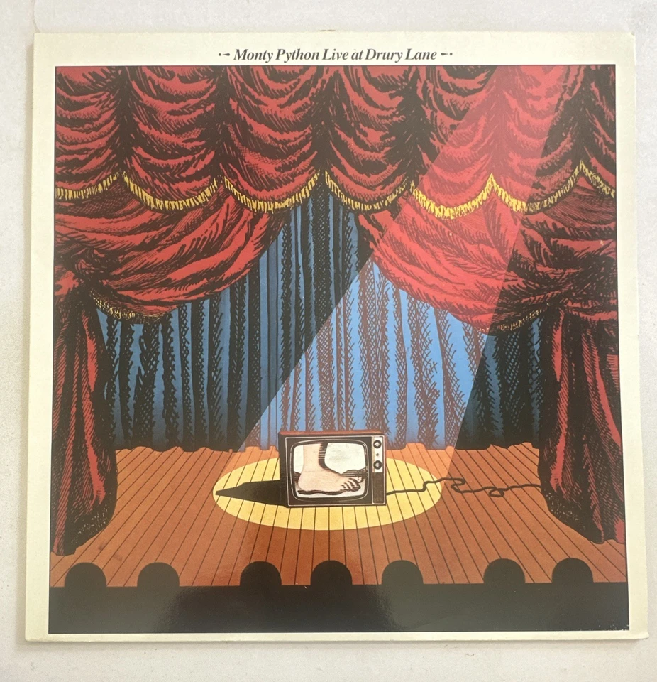 Monty Python "Live At Drury Lane" UK (1974) 12” Vinyl LP  Record Comedy Foto 2 de 4