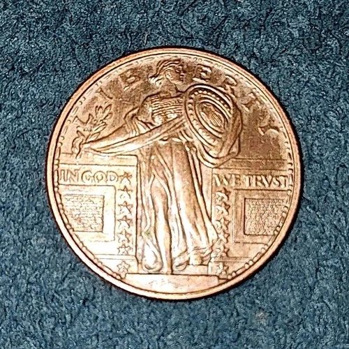 Standing Liberty Quarter 25C Silver Circulated Coin