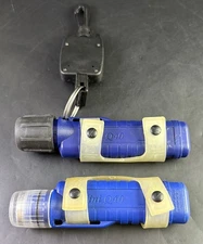 Underwater Kinetics Mini Q40 Flashlight Scuba Diving For Parts Lot Of 2 Vk06