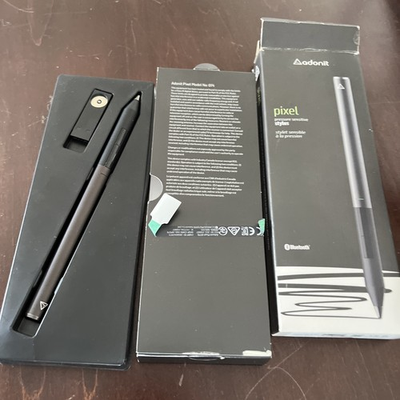 #ad Adonit Pixel Black Pressure Sensitive Stylus Bluetooth TouchPen $35.00