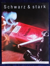 Roth-H&auml;ndle  Zigaretten, originale Werbung aus 1985  Schach