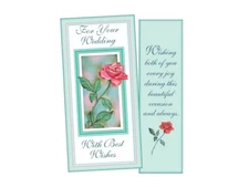 Beautiful Occasion ~ Single Wedding Gift Card / Money Holder w/ Envelope