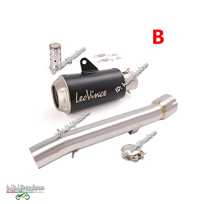 For Yamaha FZ1 FZS1000 Fazer 2001-2005 Middle Exhaust Pipe Muffler DB Killer 2'' - Image 4 of 4