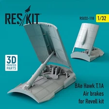 1/32 Reskit RSU32-0118 BAe Hawk T.1A air brakes for Revell kit (3D Printing)