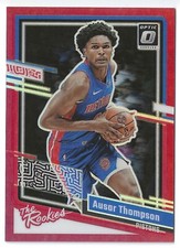 2023-24 Panini Donruss Optic Ausar Thompson Red /99 The Rookies RC