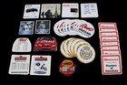 52 Vtg Coaster NFL Hooters Payton Manning Titans 2000 Budweiser Nascar Beer RARE — photo 3